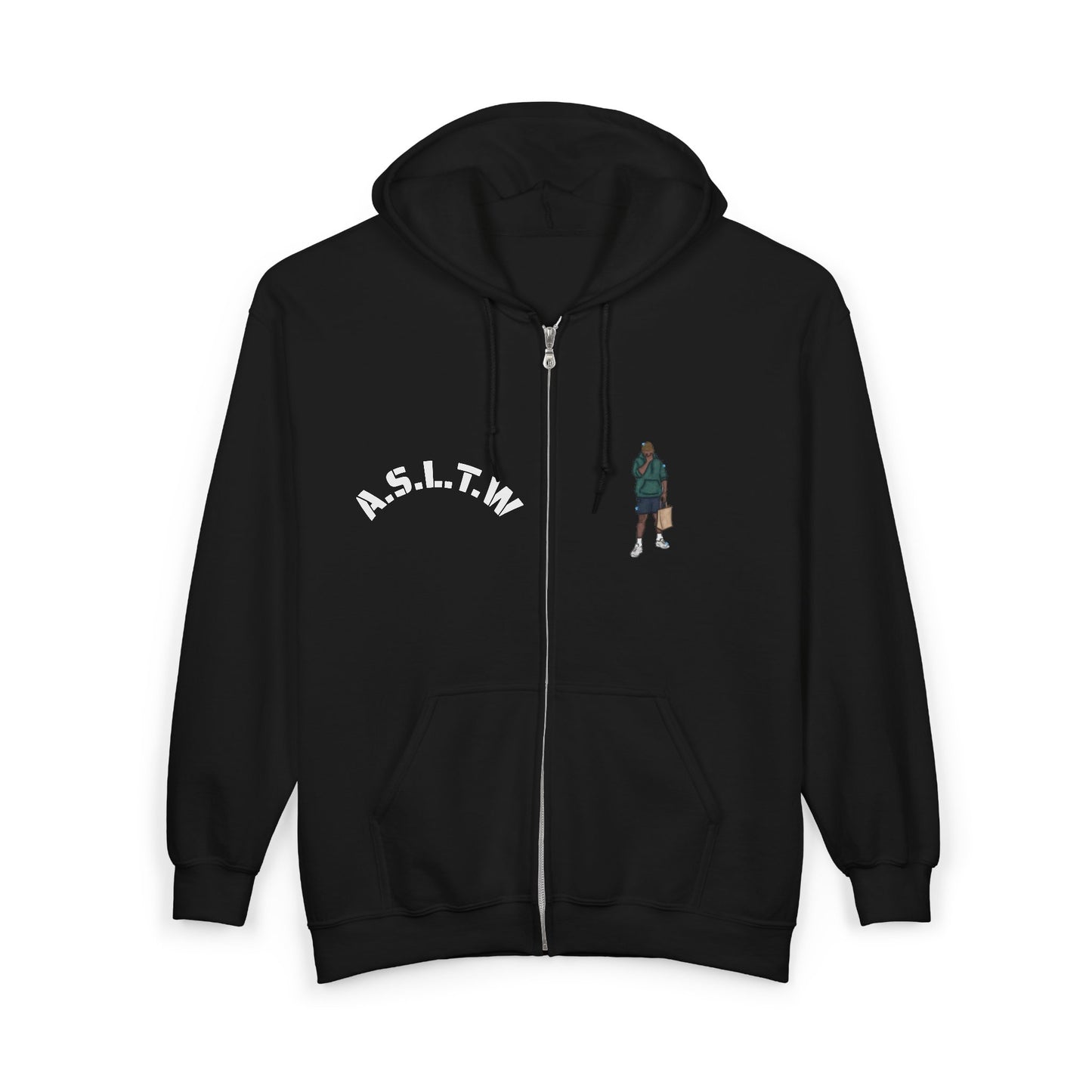 Actions Speak Louder Than Words Zip-Up Hoodie