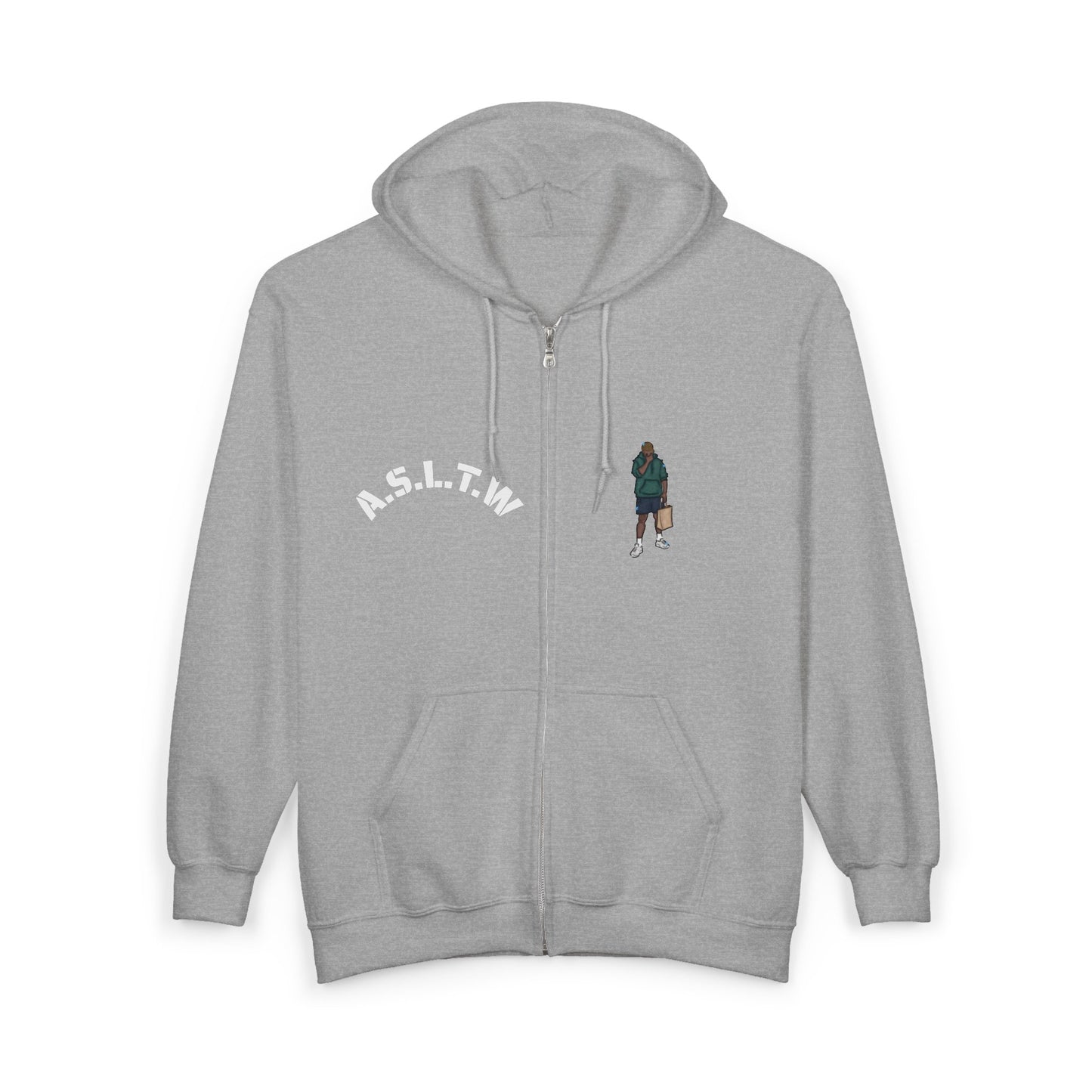 Actions Speak Louder Than Words Zip-Up Hoodie